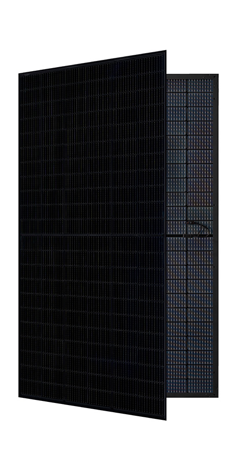 535W 182 Pure Black N-type Bifacial Module